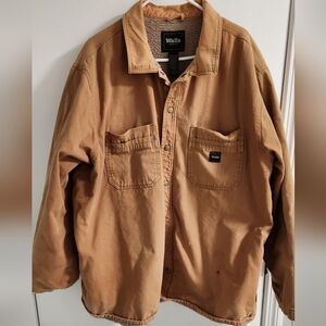 Walls Canvas Sherpa Lined Shirt Jacket , Size 3x